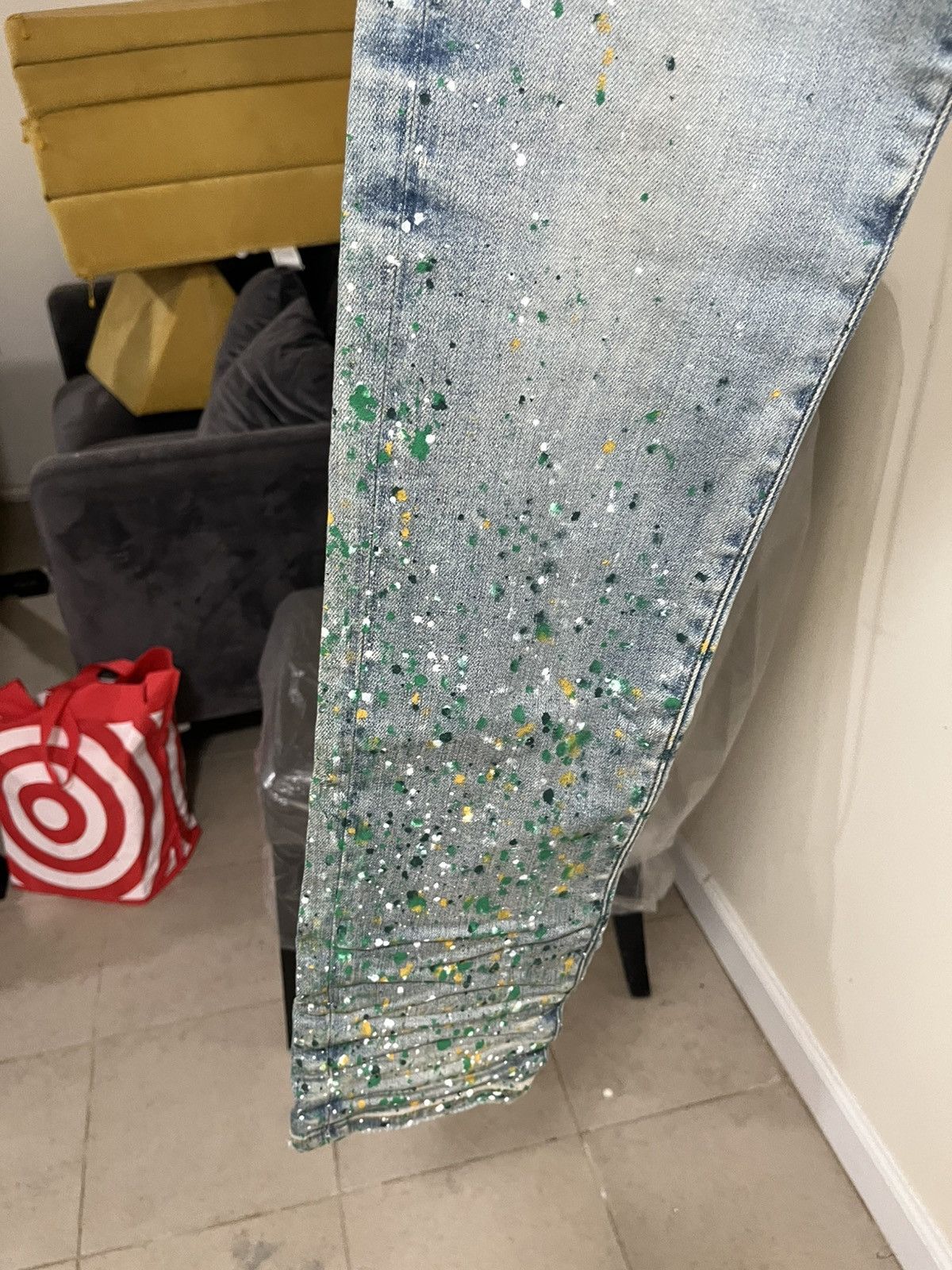Amiri Amiri Painter Skinny Jeans Sz 34 Size US 34 / EU 50 - 2 Thumbnail