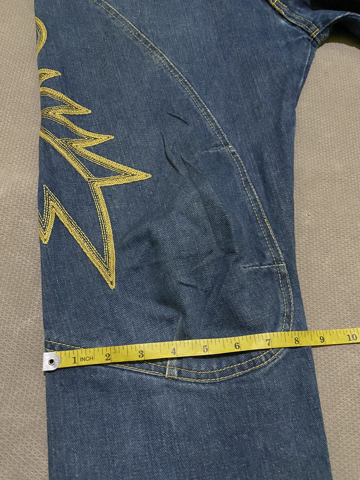 Japanese Brand × Lee × Vintage Lee jeans embroidery buckle denim Size US 32 / EU 48 - 16 Thumbnail