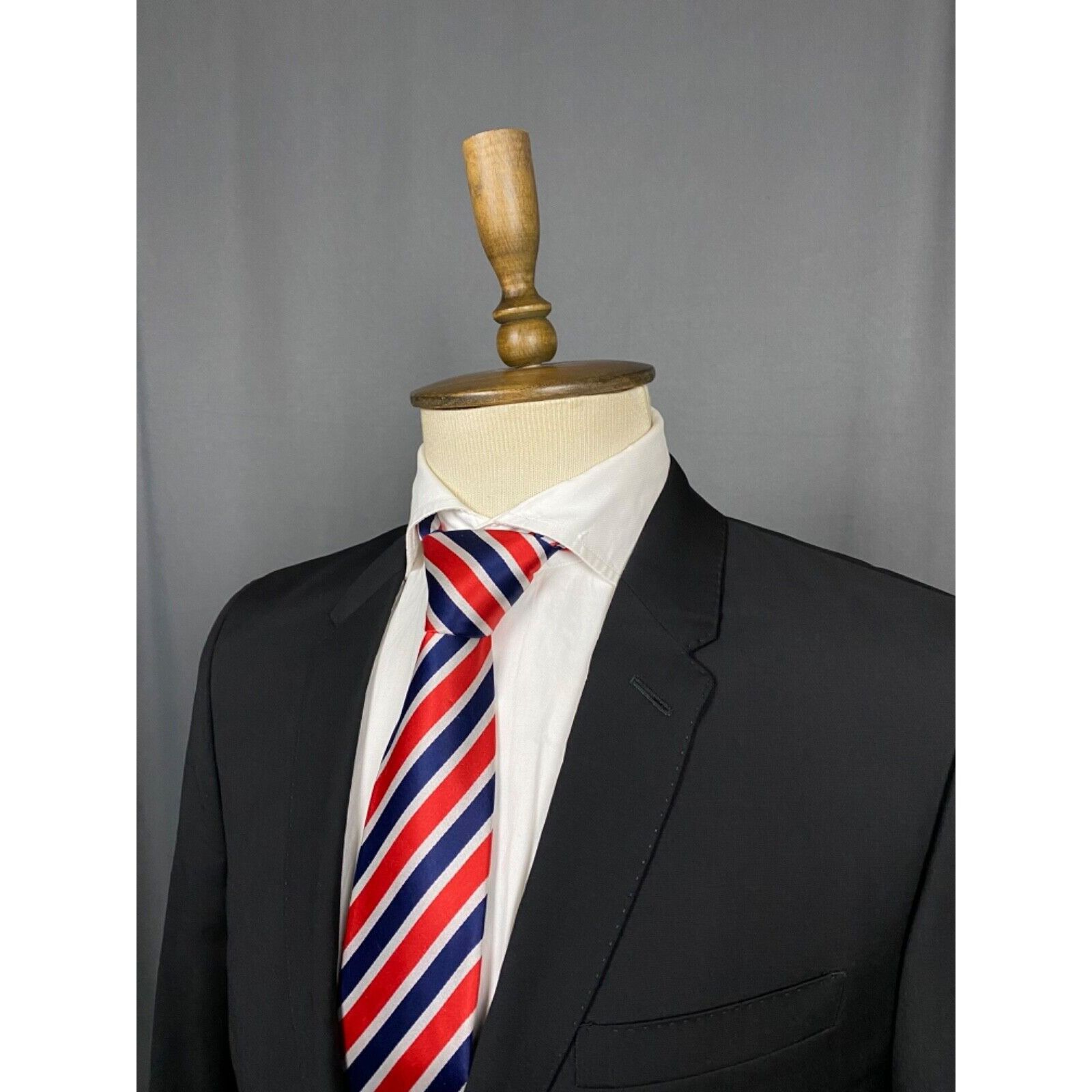 Burberry MINT! Burberry Slim Fit Men's Black Wool Blazer Sportcoat Ja Size 50R - 5 Thumbnail