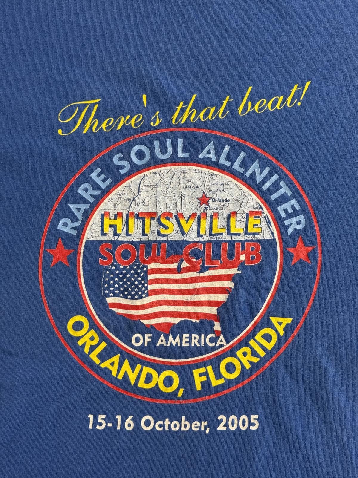 Gildan VTG T-shirt Hitsville Soul Club - Soul Music USA Tee XL Size US XL / EU 56 / 4 - 3 Thumbnail