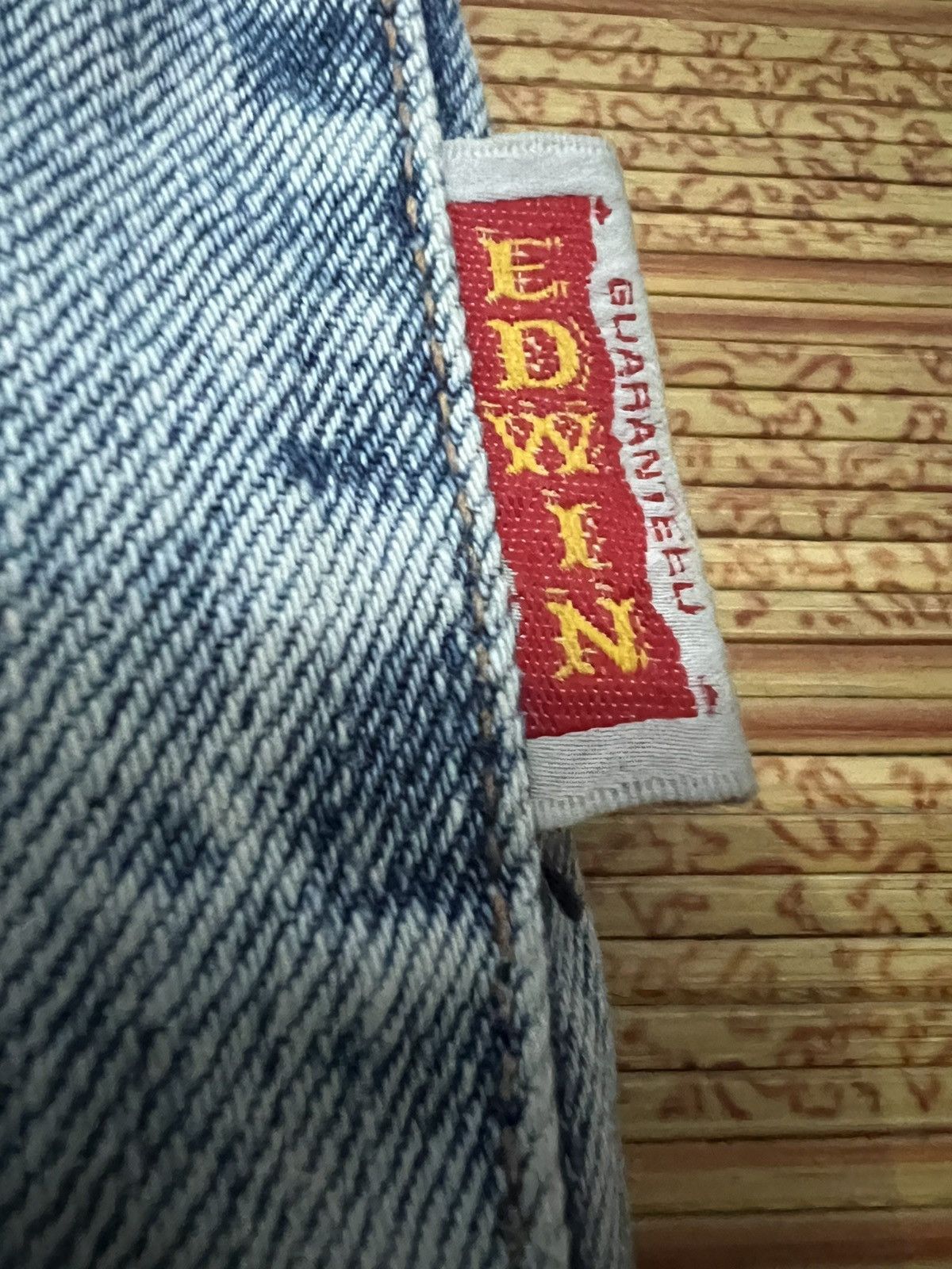 Edwin × Japanese Brand × Vintage Edwin Japan - vintage washed blue Japan Edwin Size US 34 / EU 50 - 13 Thumbnail