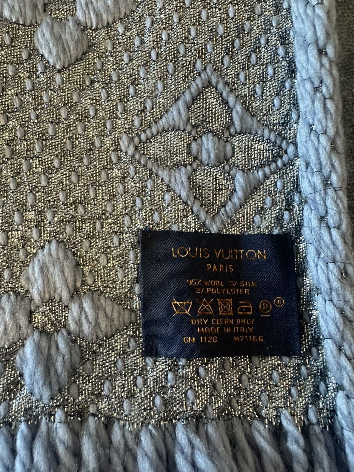 Louis Vuitton Louis Vuitton logomania wool scarf Size ONE SIZE - 5 Thumbnail