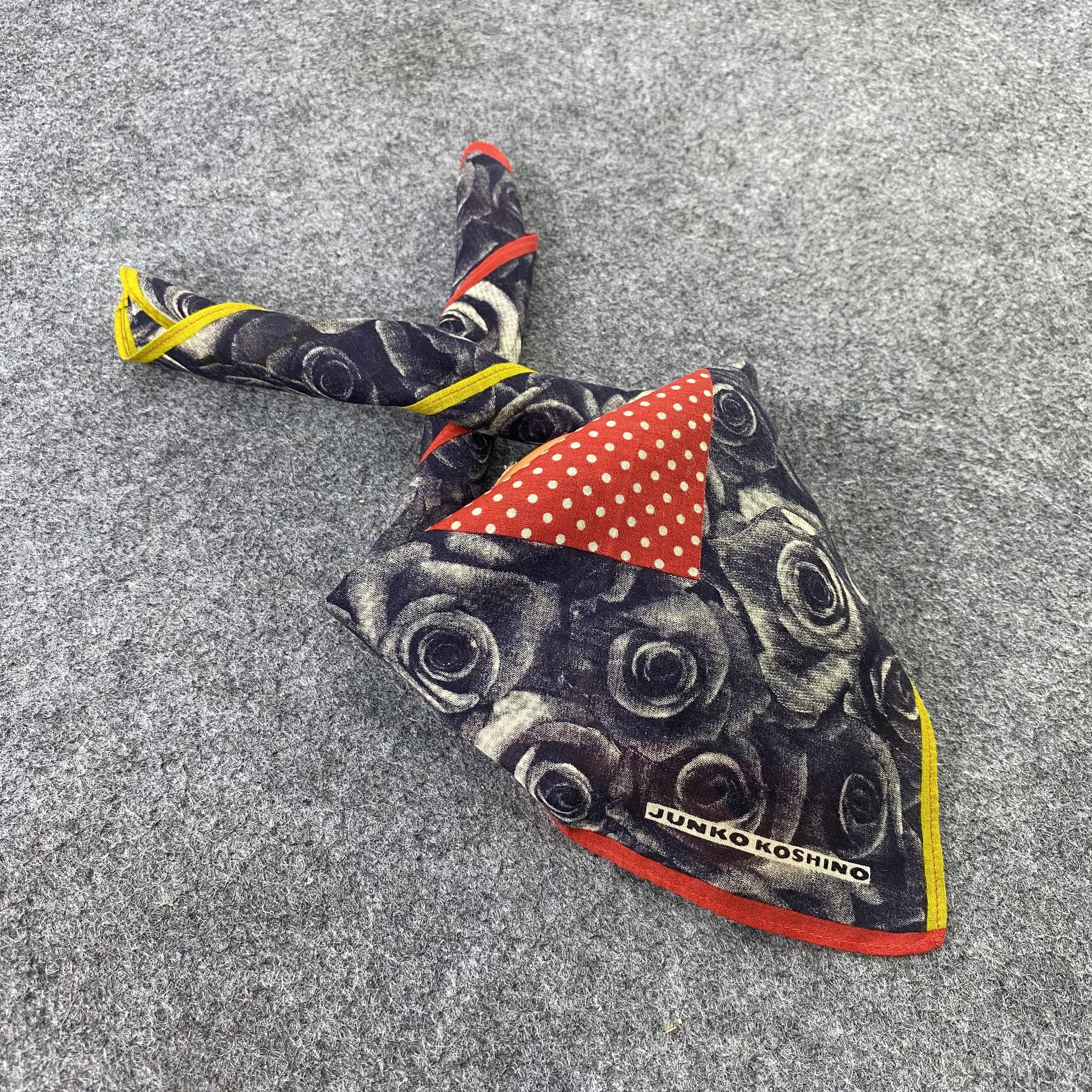 Japanese Brand Junko Koshino Handkerchief / Bandana / Neckerchief-B645 Size ONE SIZE - 1 Thumbnail