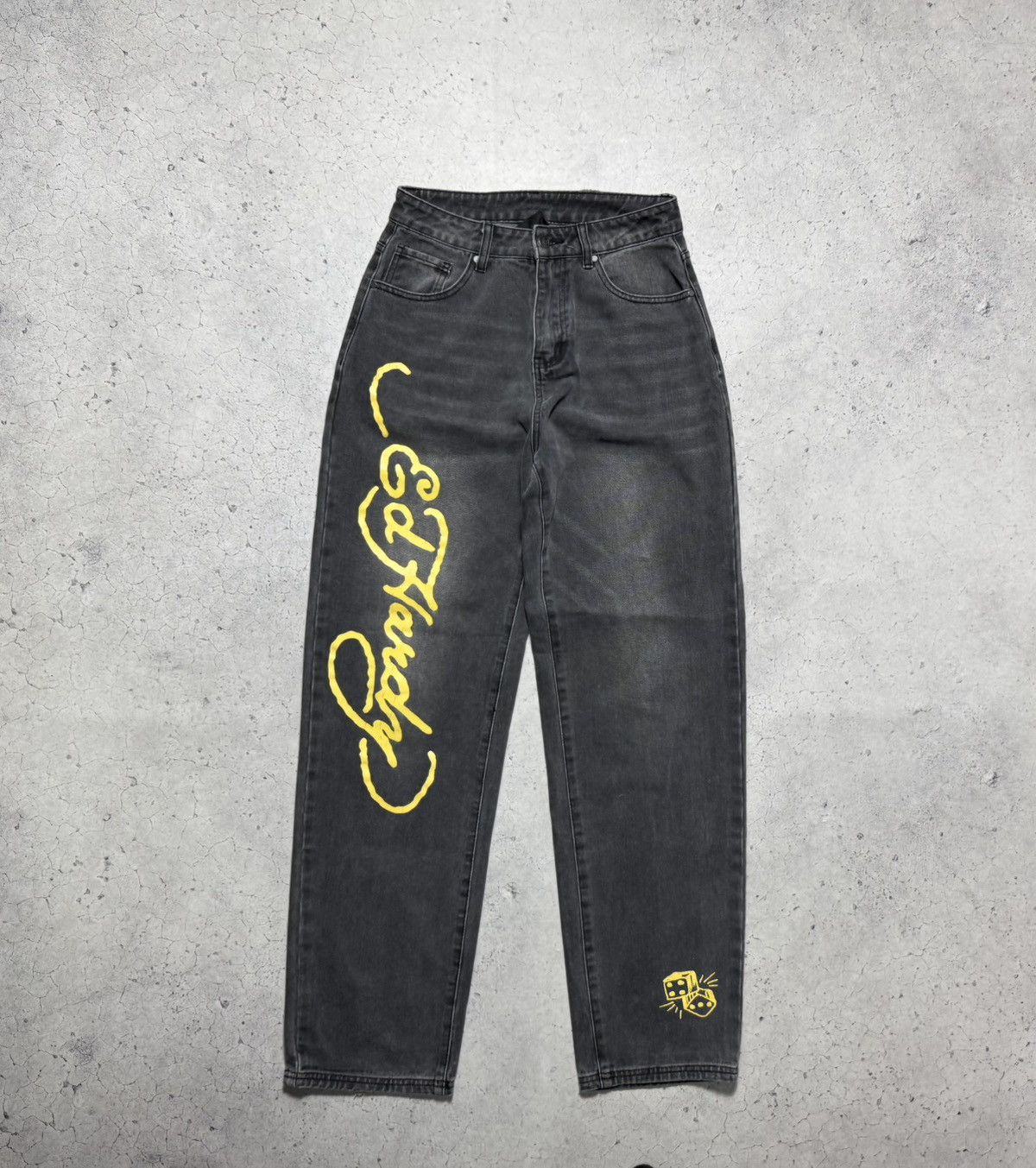 Ed Hardy Ed Hardy Vintage Luxury Big Logo Denim Jeans Size US 30 / EU 46 - 1 Thumbnail