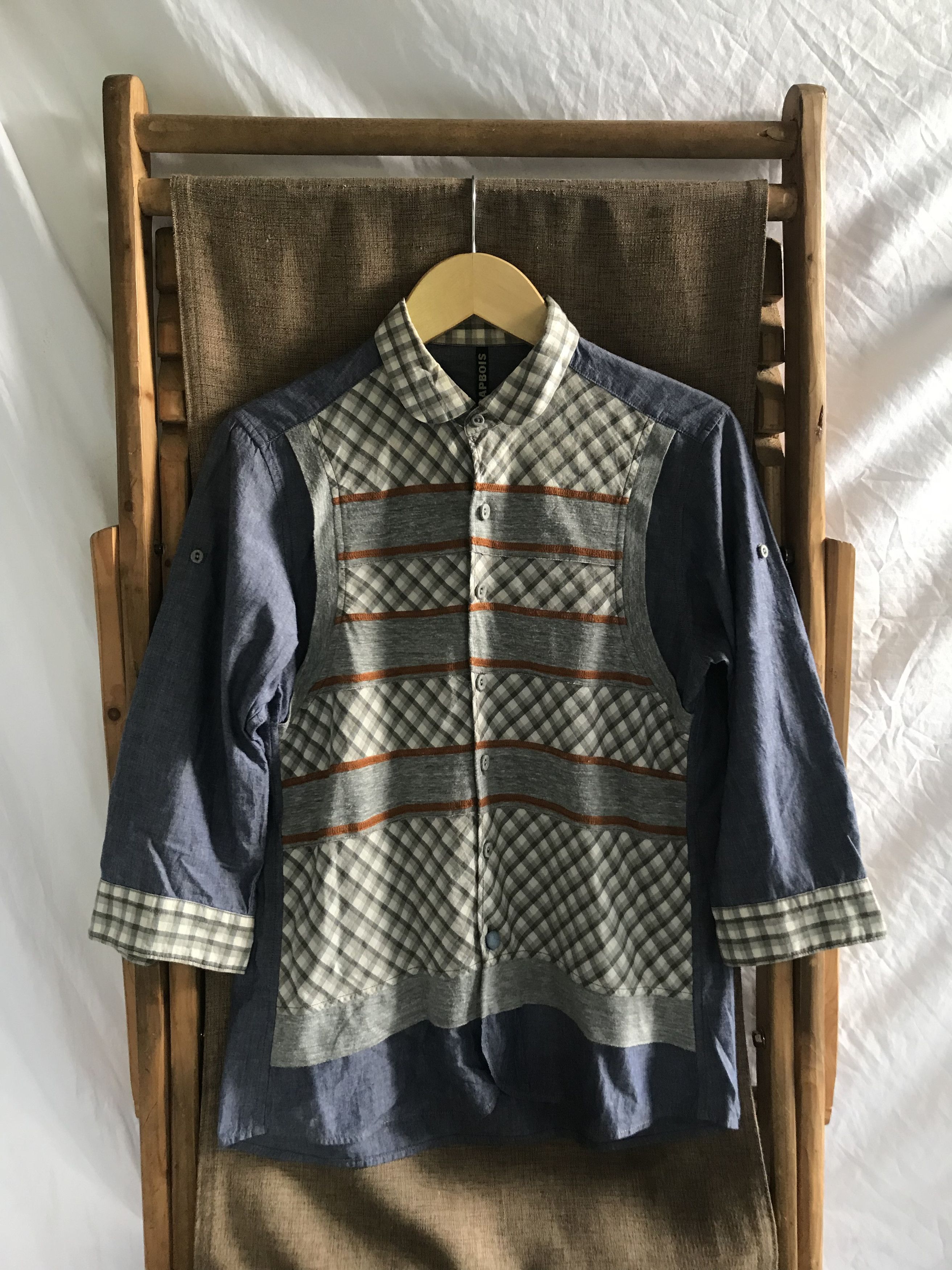 Frapbois × Japanese Brand × Tsumori Chisato Frapbois Japanese Brand Hybrid Shirt Size US S / EU 44-46 / 1 - 1 Thumbnail