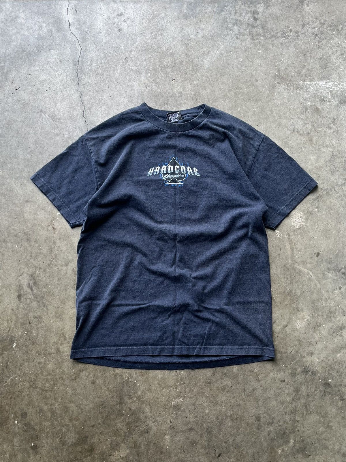 Vintage vintage y2k hardcore back graphic tee Size US L / EU 52-54 / 3 - 1 Thumbnail