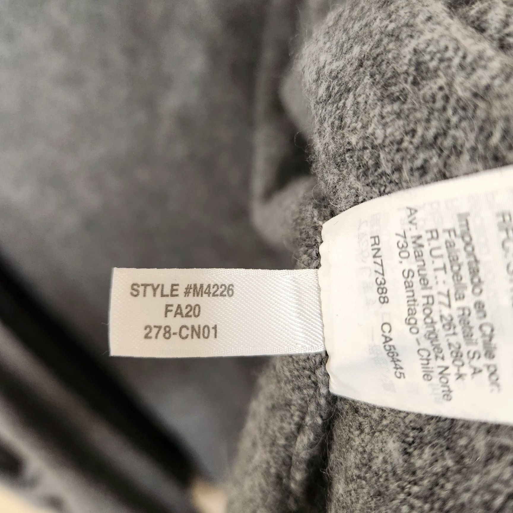 Madewell Madewell Cardigan Womens Wool/Alpaca Blend Gray Cozy Walker Long Open Cardigan-Size L Size L / US 10 / IT 46 - 7 Thumbnail
