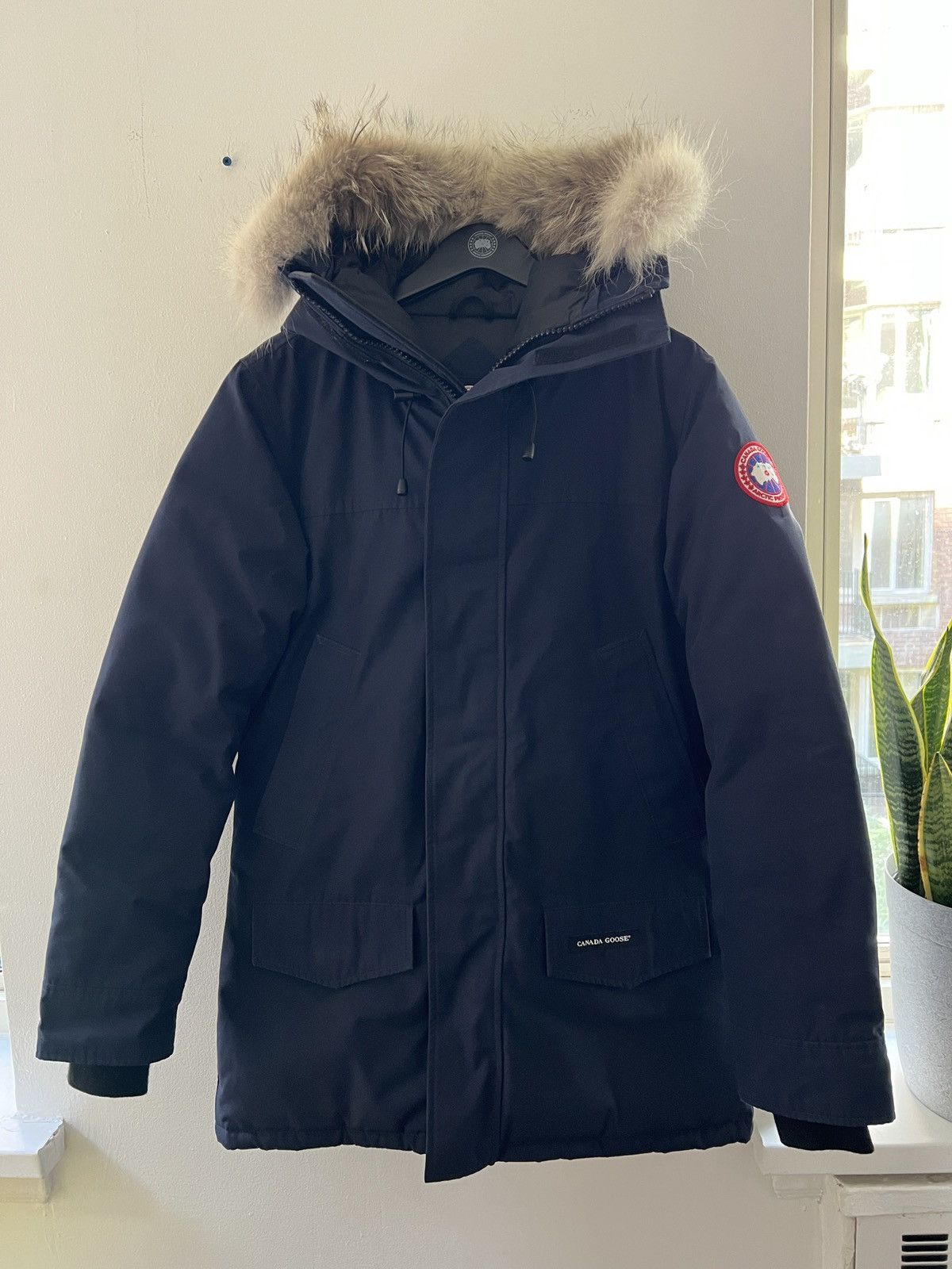 Canada goose langford hot sale parka admiral blue