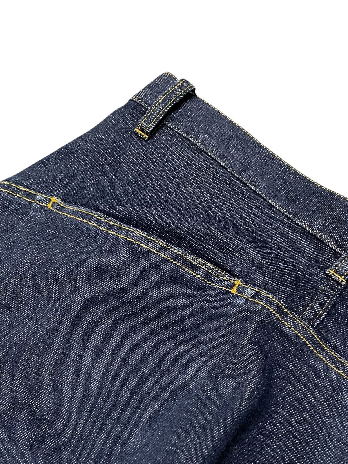 Issey Miyake × Japanese Brand × Tsumori Chisato Issey Miyale Tsumori Chisato Peneled Crotch Raw Jeans Size US 30 / EU 46 - 19 Thumbnail