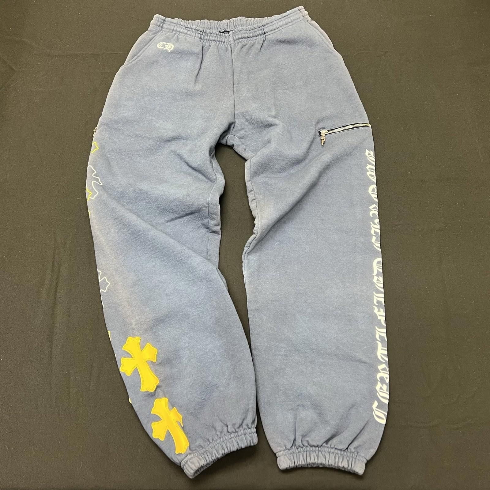 Chrome Hearts Chrome Hearts Drake Certified Lover Cross Patch Sweatpants L Size US 34 / EU 50 - 1 Thumbnail