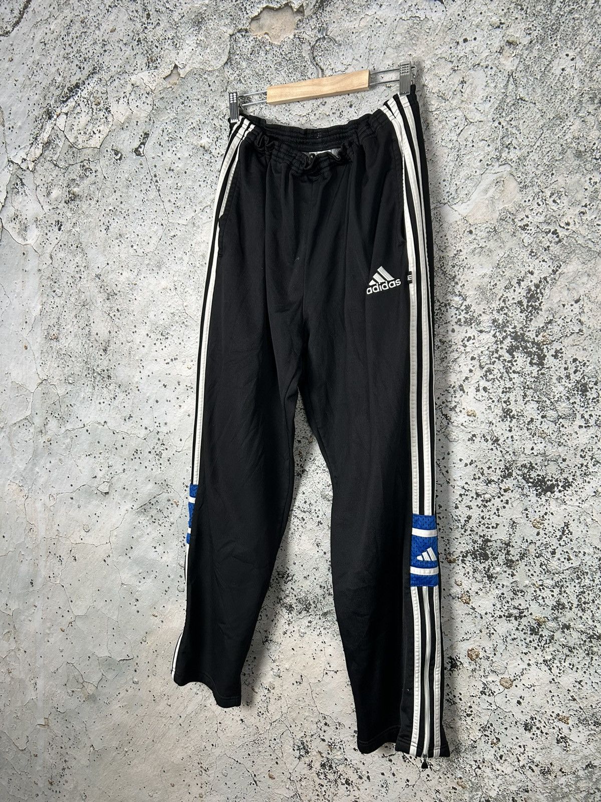Adidas Vintage Adidas 90s Sweatpants Drill Rap Baggy Sport Hype Size US 34 / EU 50 - 2 Thumbnail