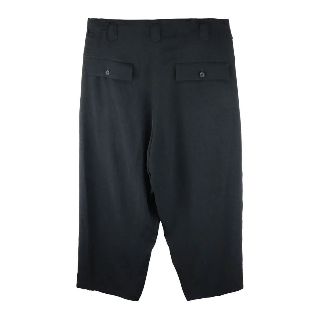 Yohji Yamamoto Yohji Yamamoto Pour Homme - Ta/TUXEDO WIDE LOOP PANTS Size US 30 / EU 46 - 6 Thumbnail