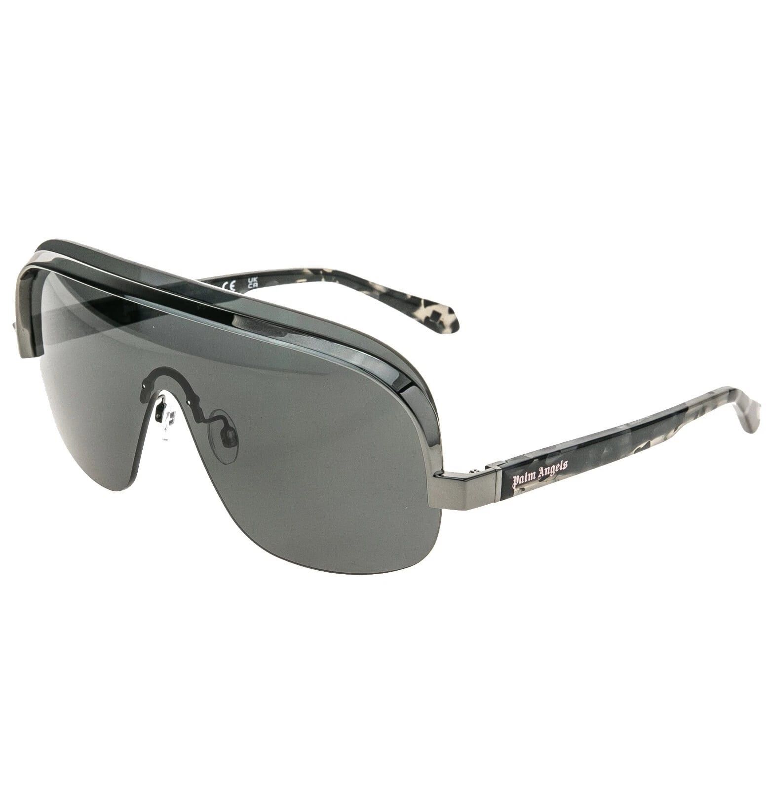 Palm Angels PALM ANGELS PERI10I 10I KING Gray Black Mask Unisex Fashion Size ONE SIZE - 3 Thumbnail
