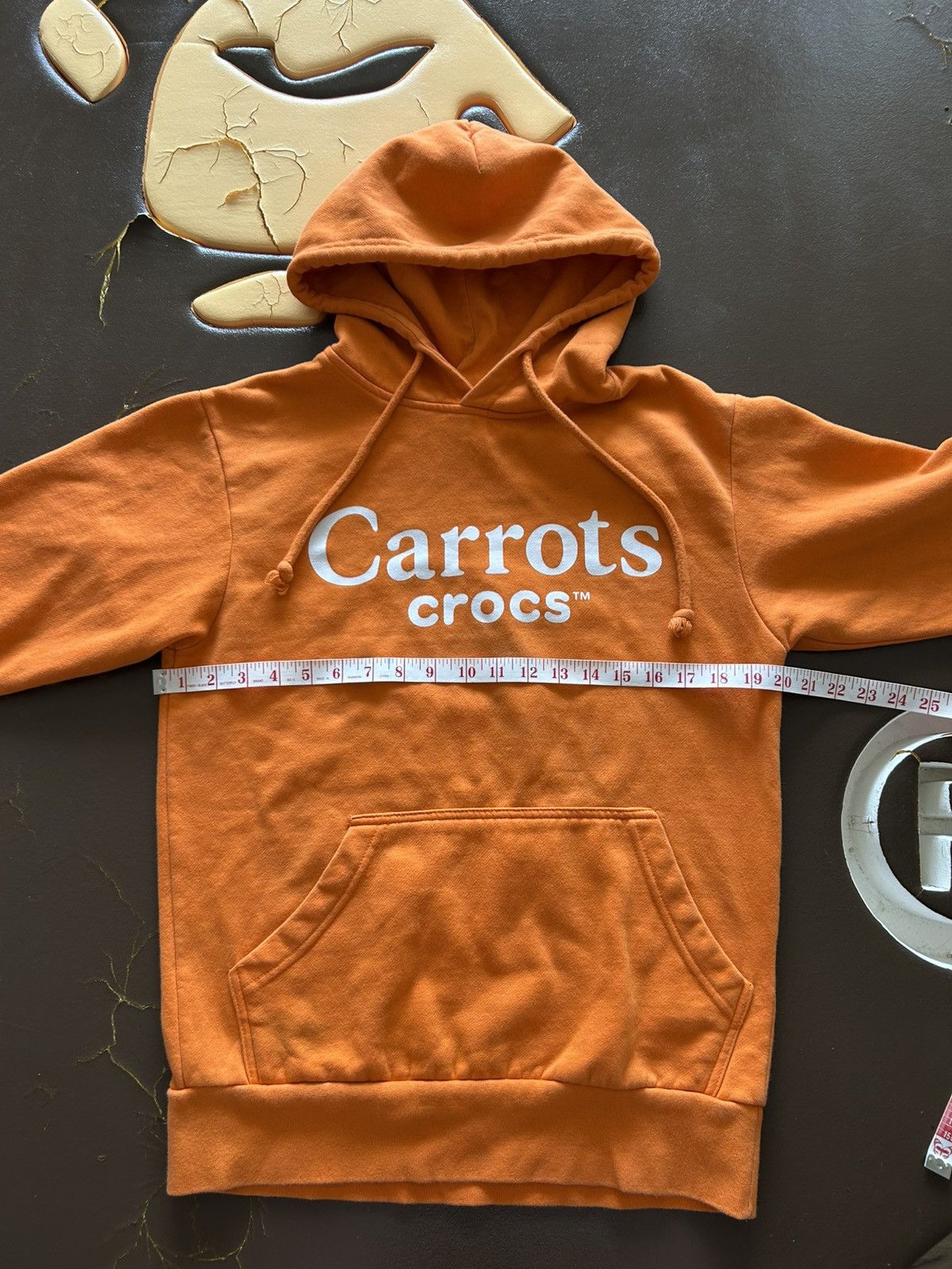 Carrots by Anwar Carrots Crocs X Carrots Collab Hoodie Orange With Embroidery Size US S / EU 44-46 / 1 - 5 Thumbnail