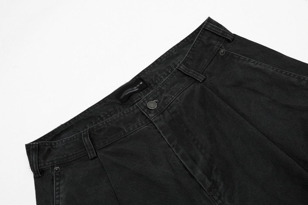 Vintage Men's distressed washed workwear scimitar trousers Size US 32 / EU 48 - 4 Thumbnail