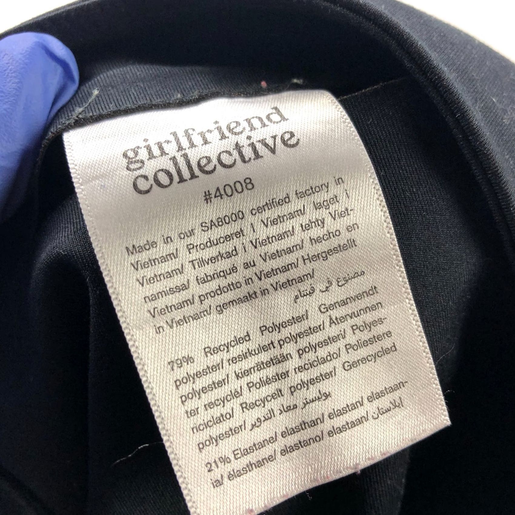 Girlfriend Collective Girlfriend Collective Leggings Main Selling Point Compressive XS? 26W 24L High Rise Black 4008 Athleisure Womens Space SavedSizing Slim Stretch Size 26" / US 2 / IT 38 - 7 Thumbnail