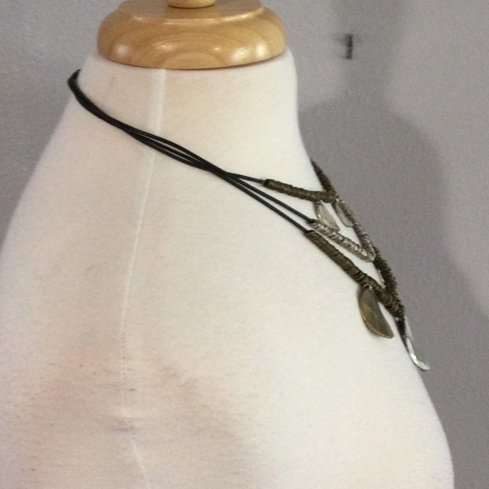 Chicos Chico's MultiLayered Gold & Silver Tone Necklace/Earring Set Size ONE SIZE - 9 Thumbnail