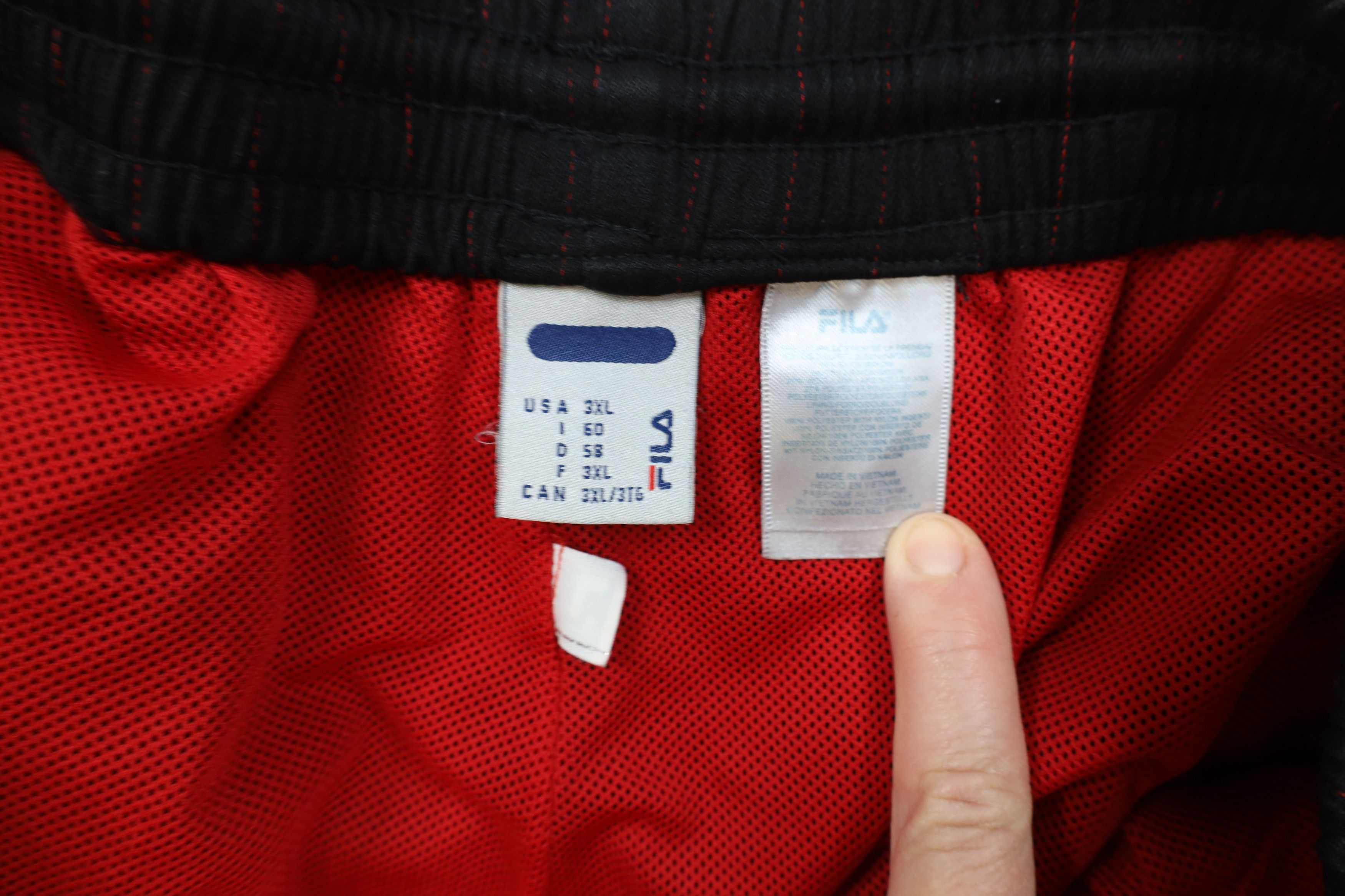 Fila × Vintage Vintage 90s Fila Bjorn Borg Tennis Wide Leg Sweatpants Size US 42 / EU 58 - 10 Thumbnail