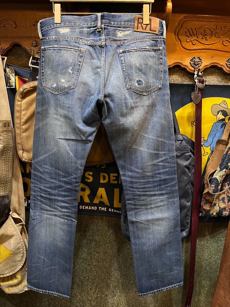 RRL Ralph Lauren RRL Ralph Lauren Making old patches to damage jeans with l Size US 32 / EU 48 - 2 Thumbnail