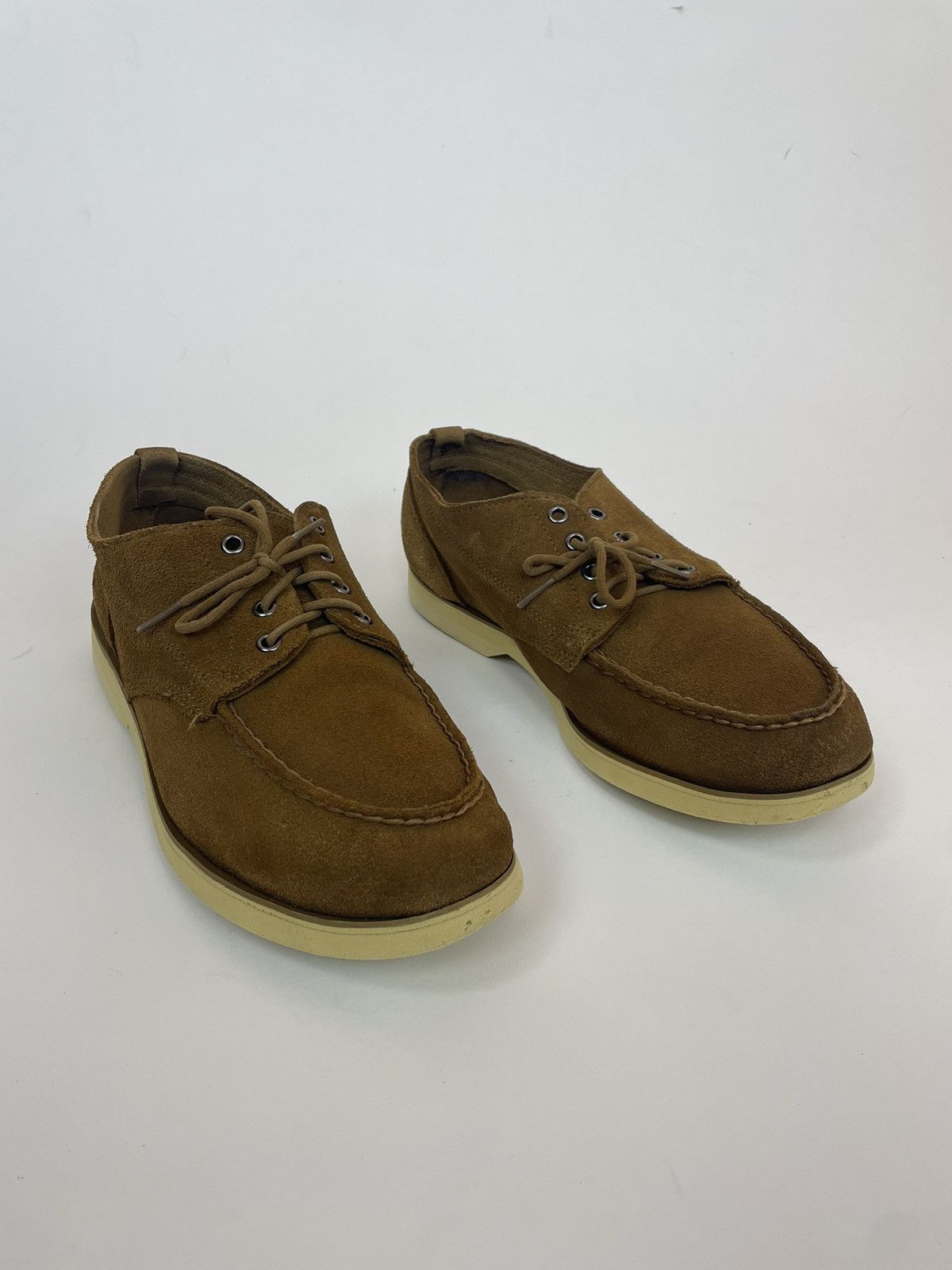 Sebago SEBAGO Mens Beige suede Casual Shoes Sz. US10.5 EUR44.5 UK10 Size US 10.5 / EU 43-44 - 1 Thumbnail
