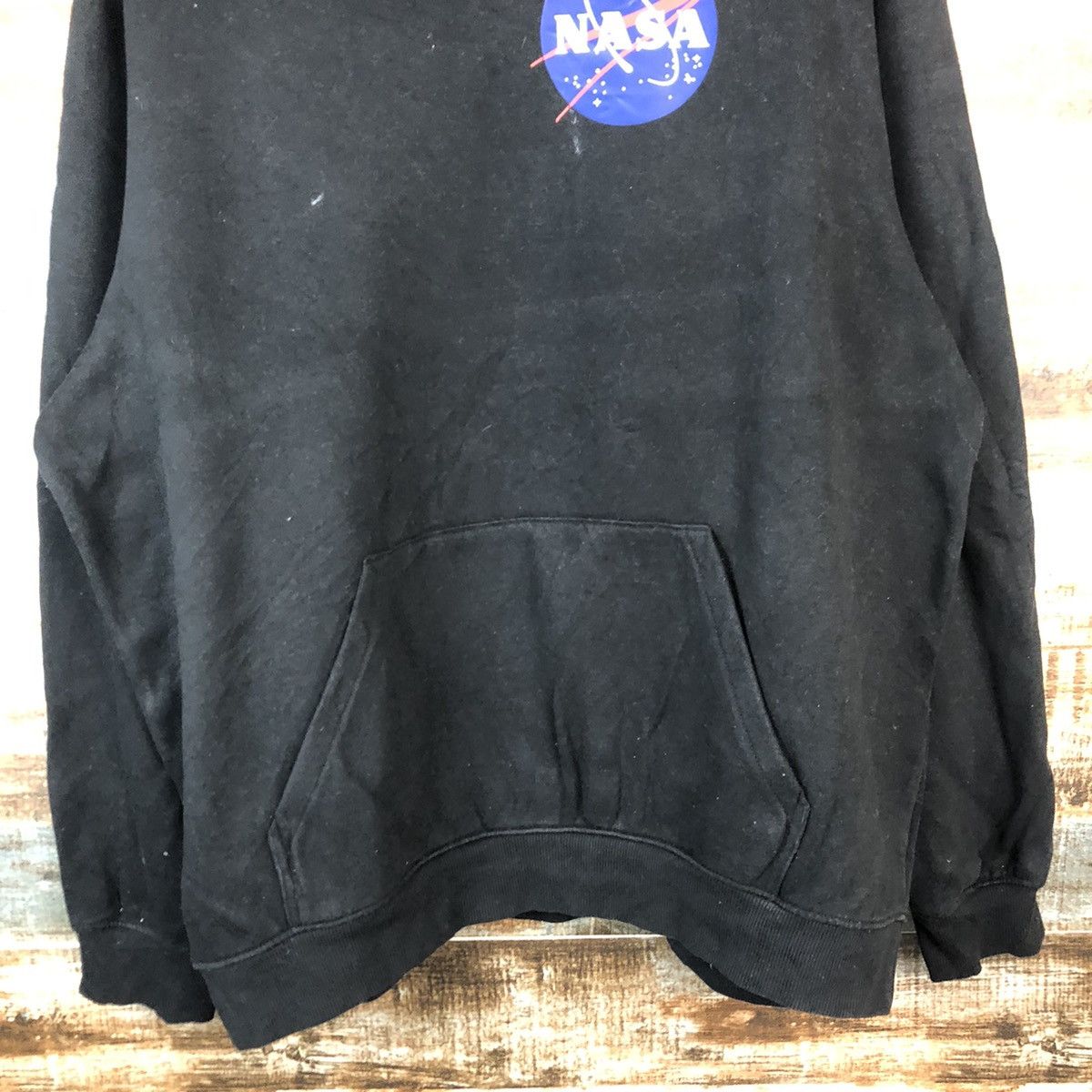 Nasa streetwear Black Hoodie #A2023