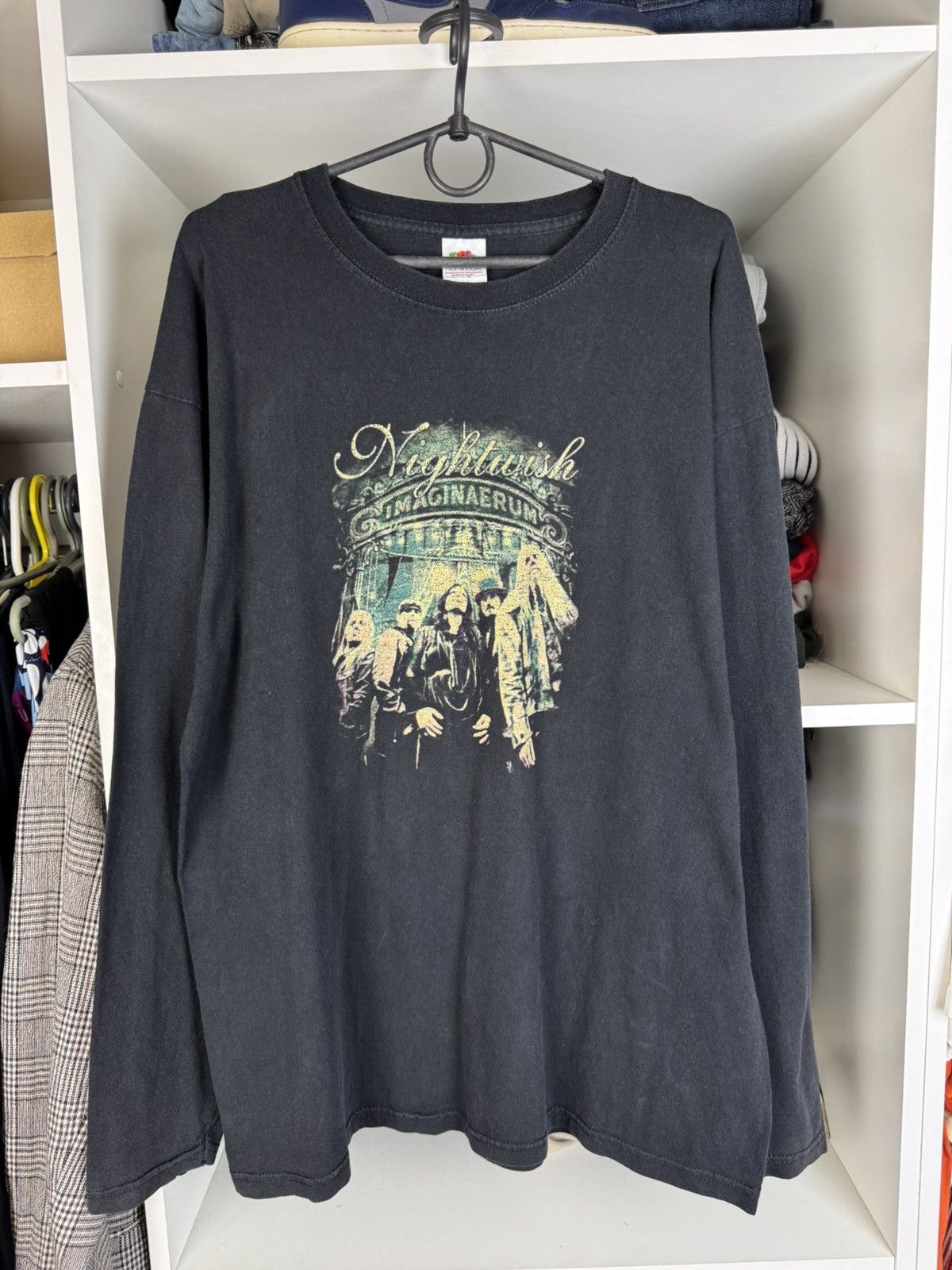 Band Tees Nightwish Imaginaerum Distressed Long Sleeve Size US L / EU 52-54 / 3 - 1 Thumbnail