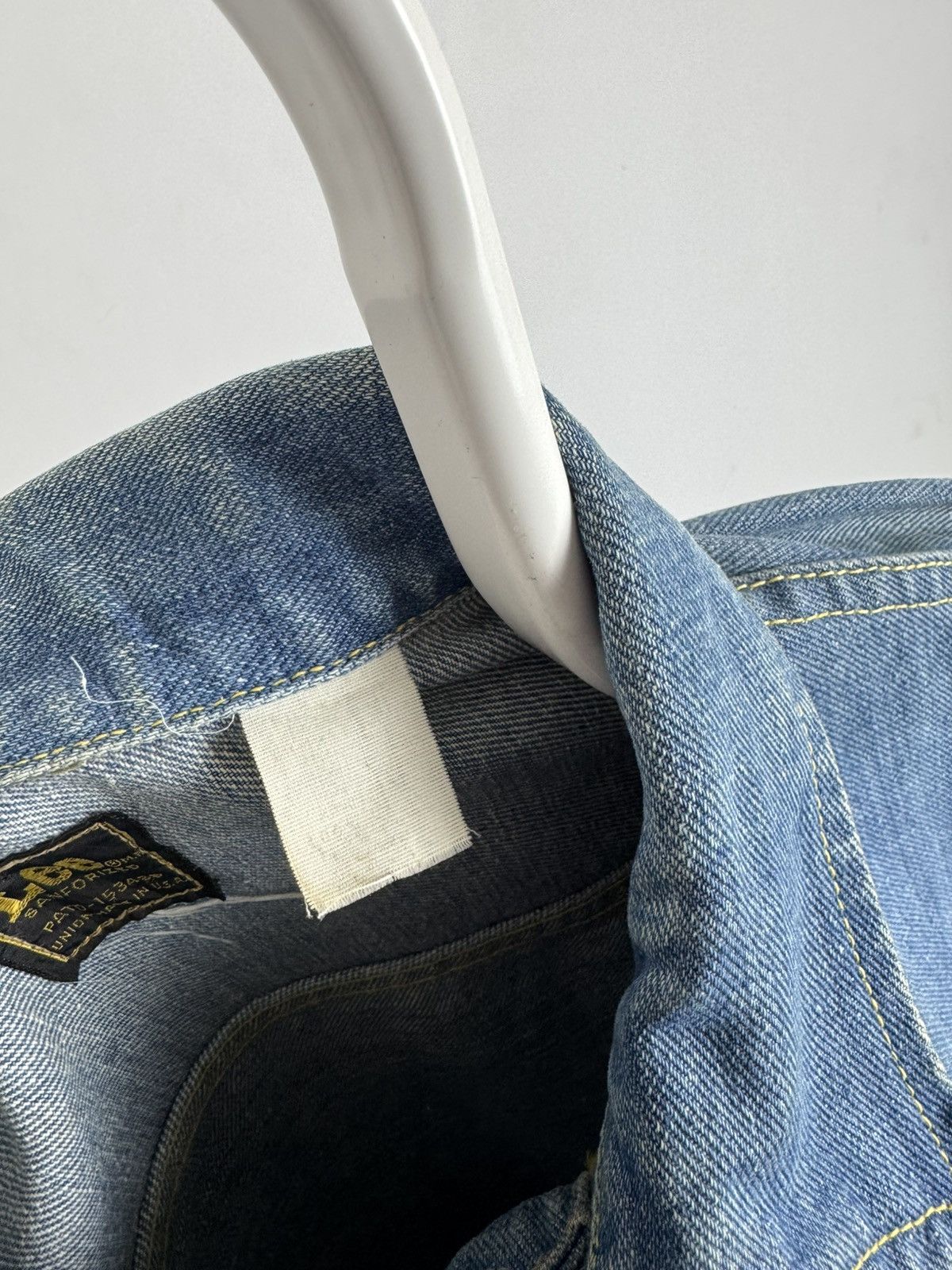 Lee Vintage Lee Made in USA Sanforized Denim Trucker Jacket Size US L / EU 52-54 / 3 - 4 Thumbnail