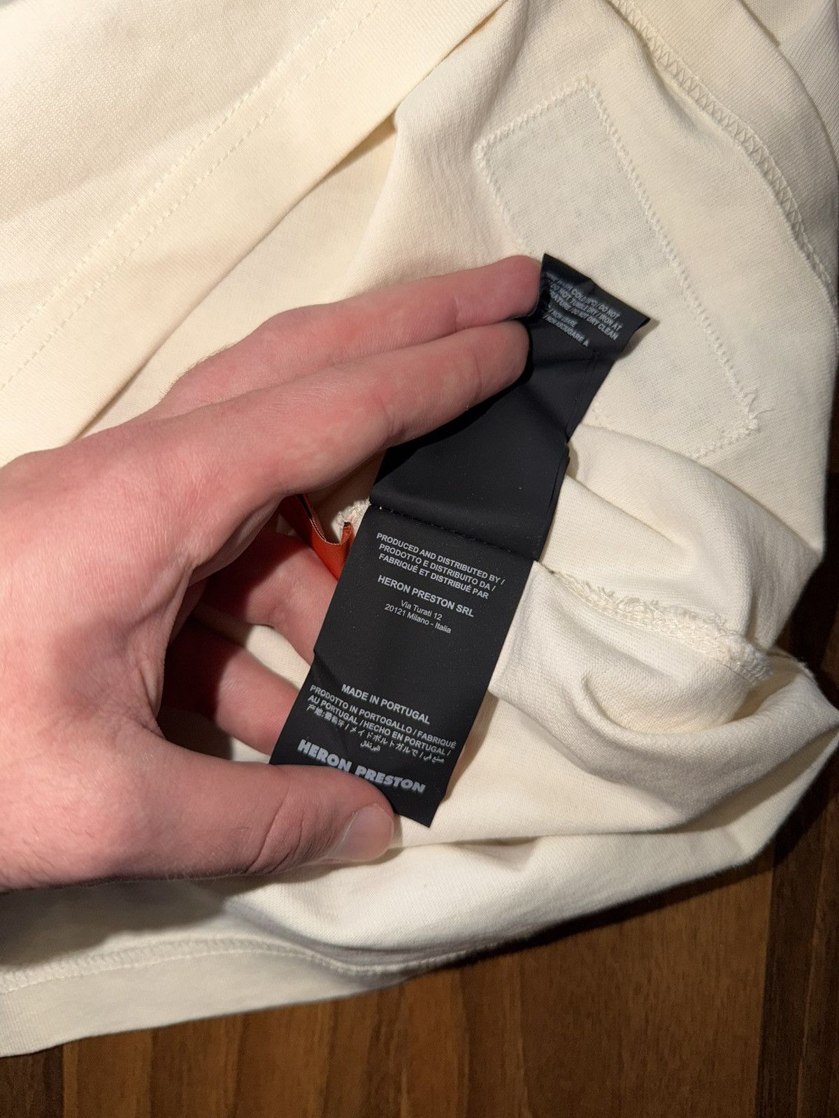 Heron Preston Heron Preston Authorized White Tee Size US M / EU 48-50 / 2 - 9 Thumbnail