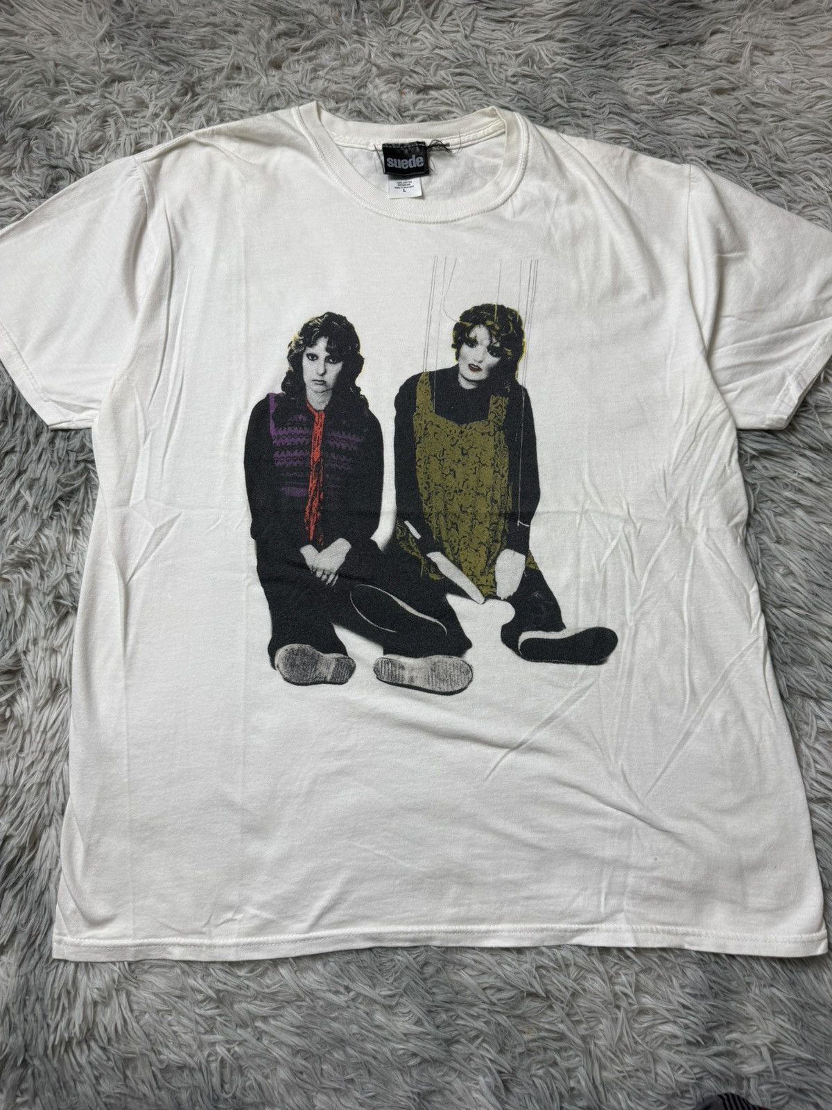 Band Tees Suede Metal Mickey 2014 Size US L / EU 52-54 / 3 - 1 Thumbnail