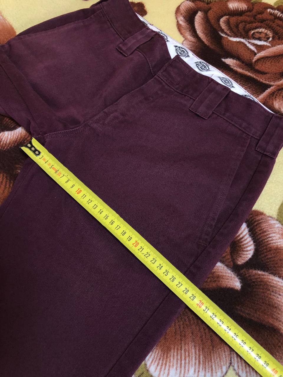 Dickies Dickies Skateboarding Men's Purple Cotton capri long shorts Size US 30 / EU 46 - 8 Thumbnail