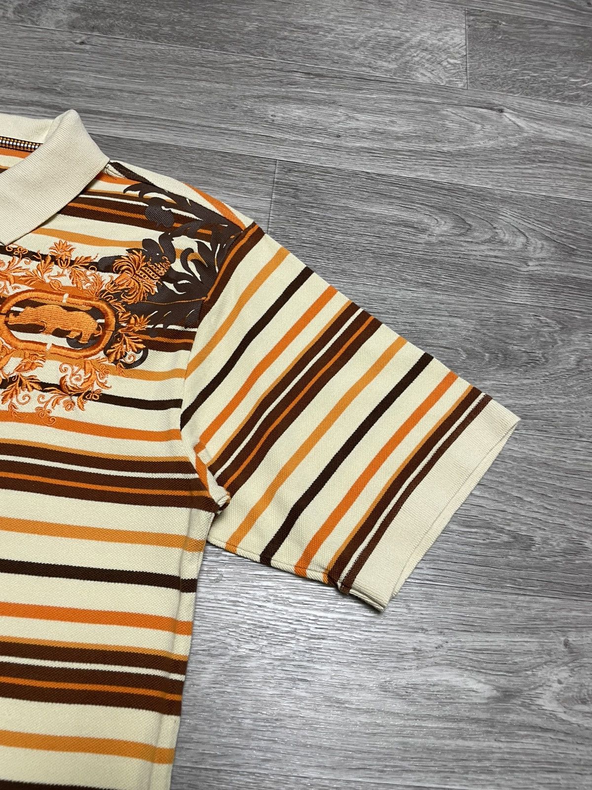Ecko Unltd. Vintage Ecko Unltd Striped Retro Polo Shirt Hip Hop 90s Size US XL / EU 56 / 4 - 6 Thumbnail