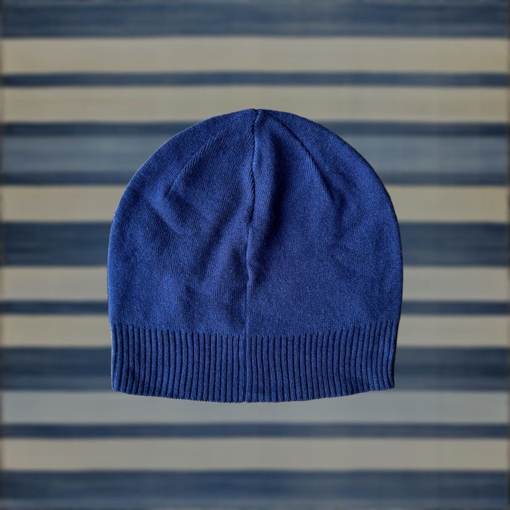 Diesel VINTAGE Diesel Beanie Hat Navy Blue Unisex Adults One Size Knit Acrylic Reversible 90s 2000s 90s USA Italy Size ONE SIZE - 1 Thumbnail