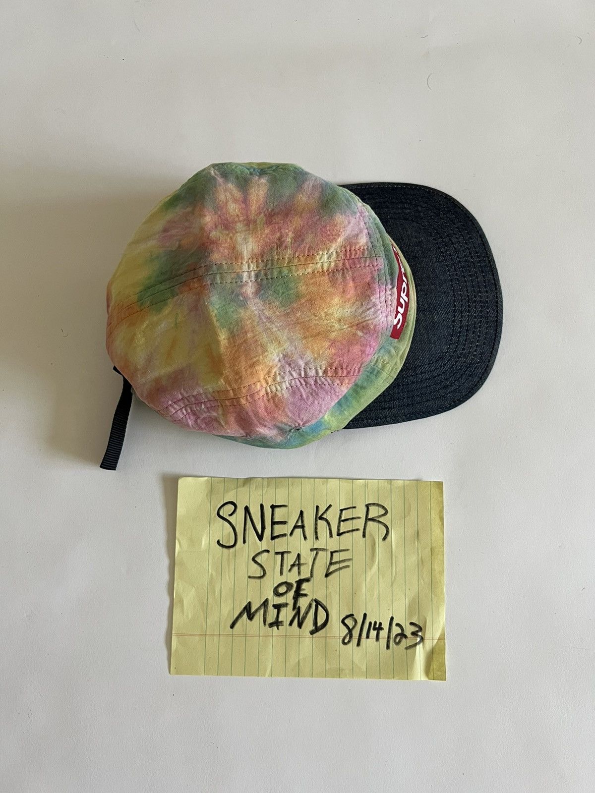 Supreme SUPER RARE TIE DYE SUPREME CAMP CAP SS13 FAST SHIPPING Size ONE SIZE - 5 Thumbnail