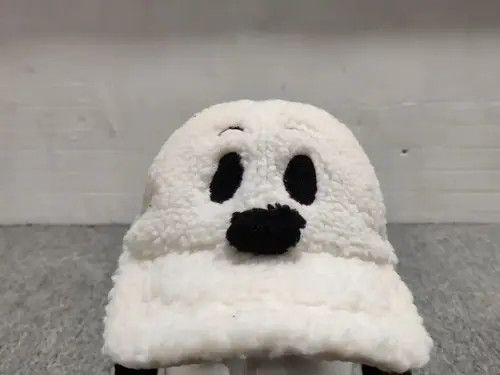 Other Floppy Ears Dog White Color Fleece Hat Size ONE SIZE - 2 Thumbnail