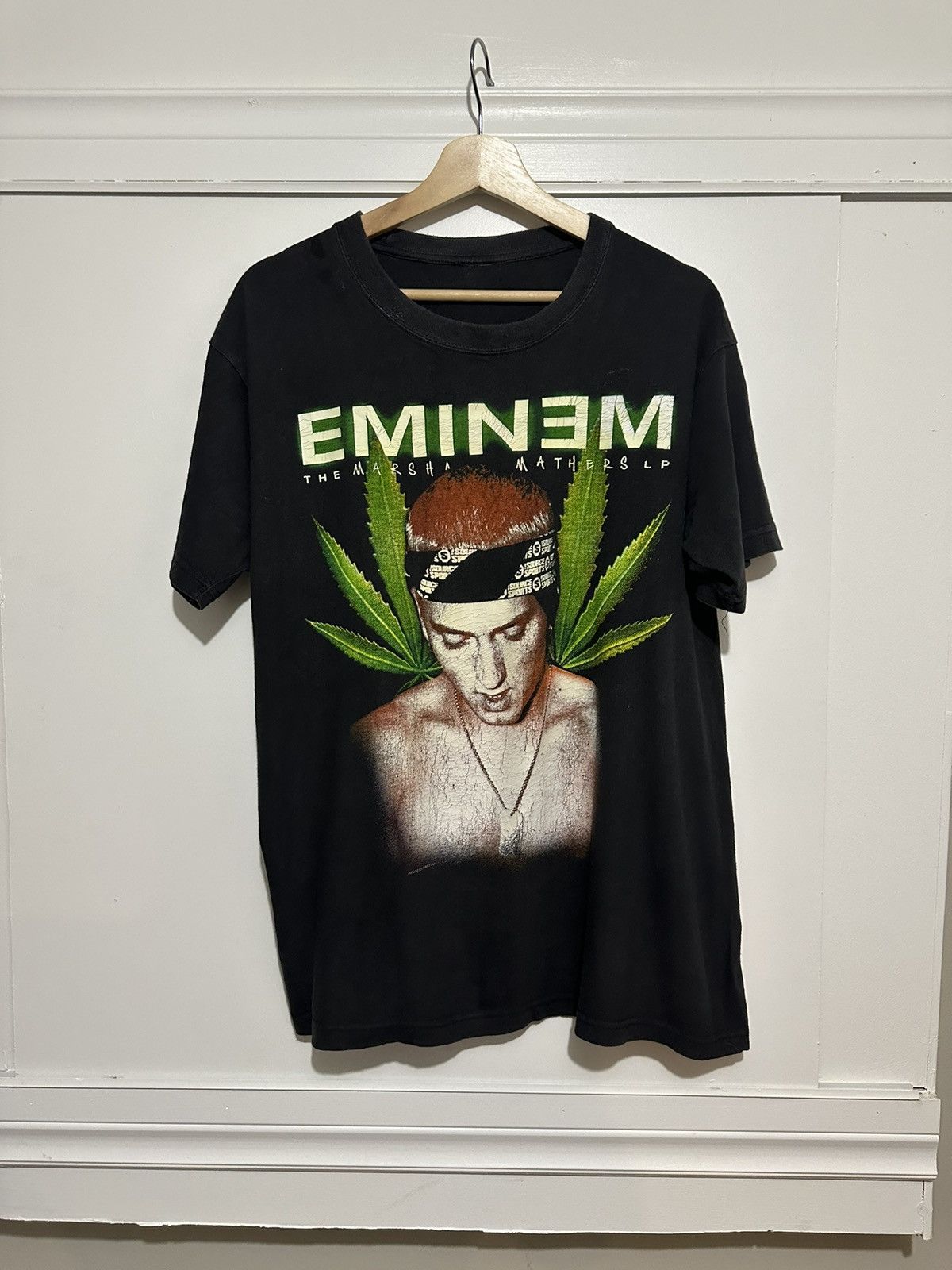 Vintage Vintage Eminem weed t shirt | Grailed