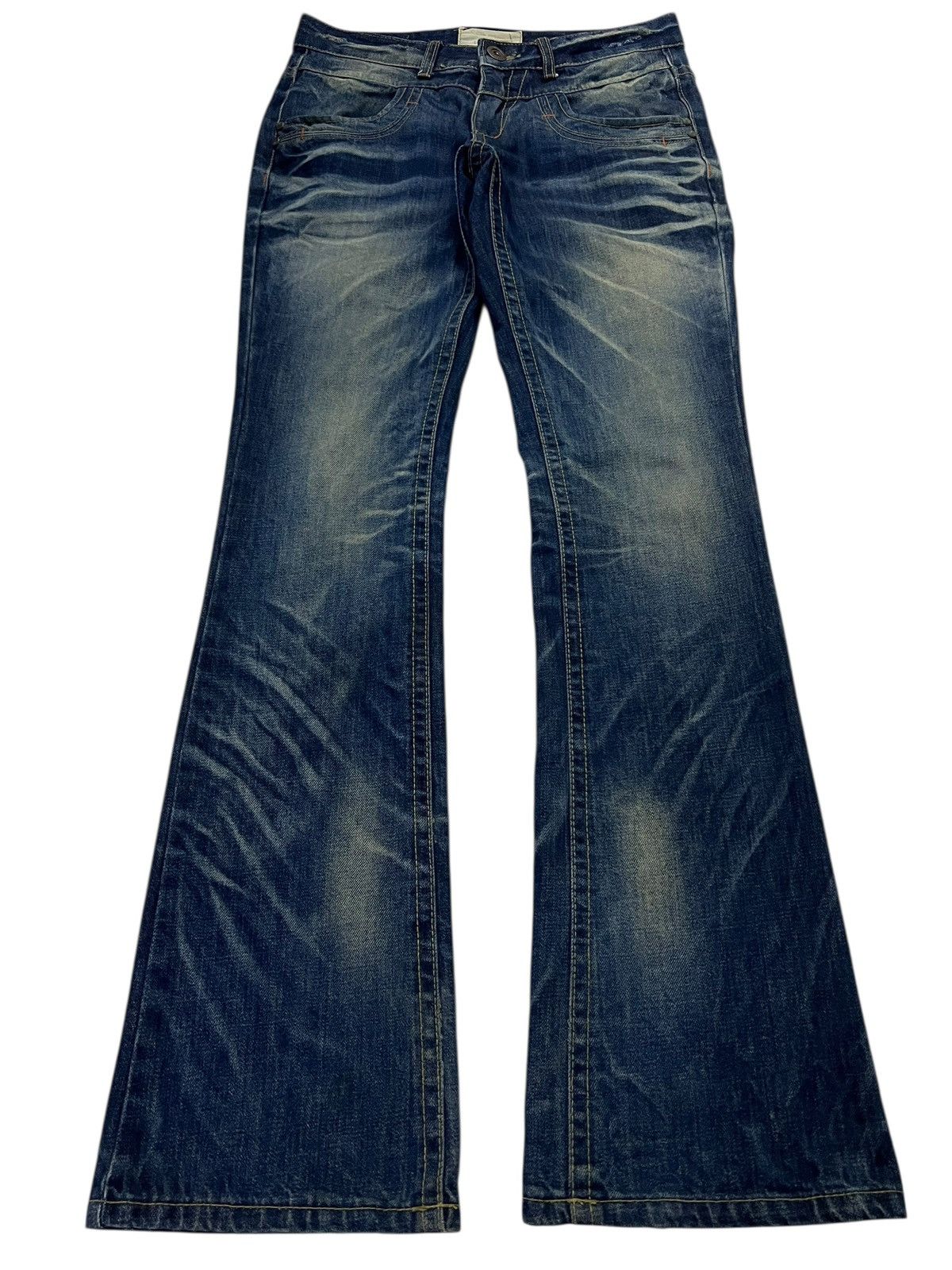 Japanese Brand Lolita By Concert Club Flared Denim Size US 31 - 1 Thumbnail
