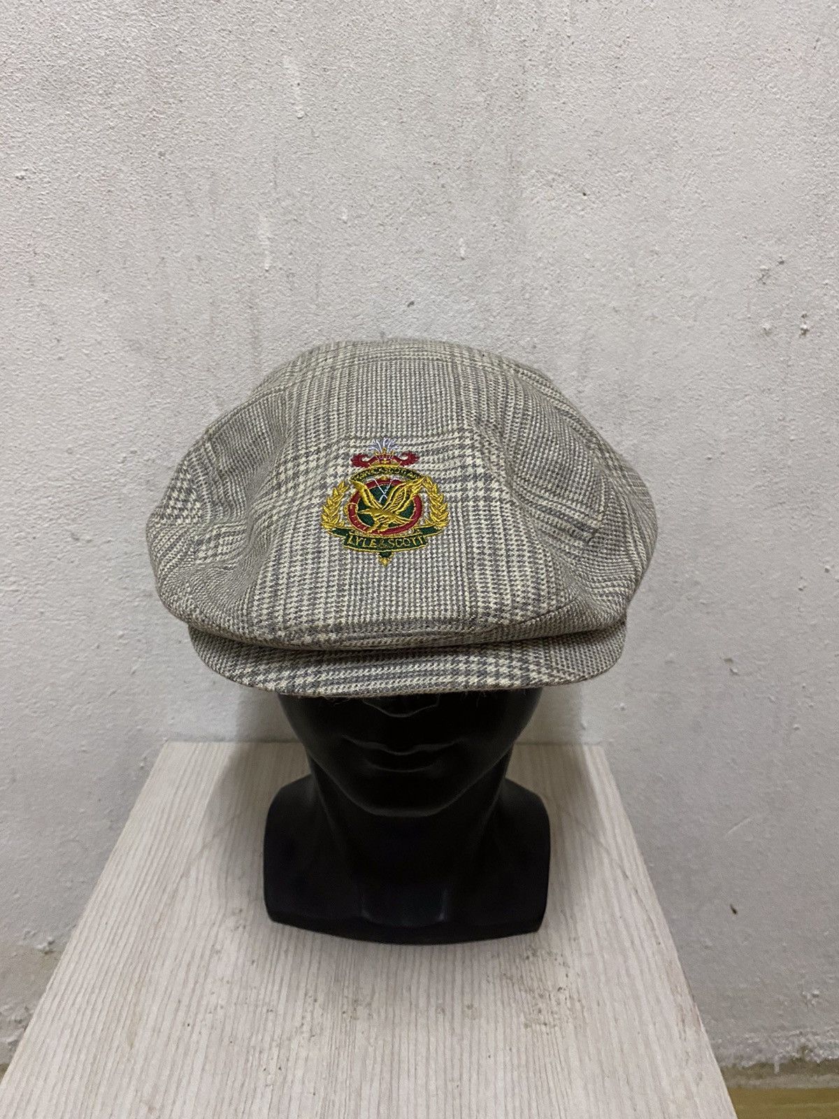 Lyle & Scott Lyle & Scott Plaid Tartan Beret Hat Size ONE SIZE - 2 Thumbnail