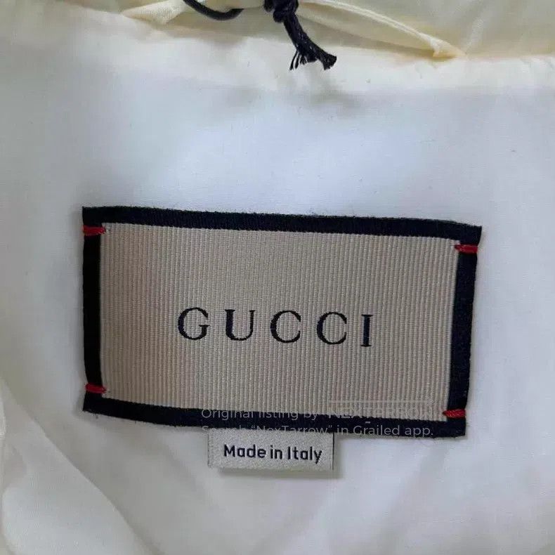 Gucci Gucci Classic webbing design milky white down jacket Size XS / US 0-2 / IT 36-38 - 6 Thumbnail