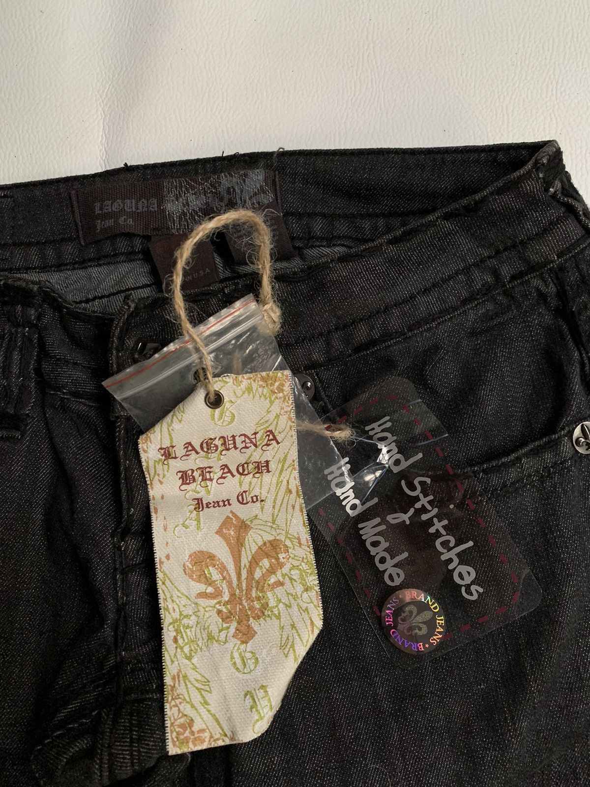 If Six Was Nine × Japanese Brand × PPFM Laguna beach Y2k bootcut low rise denim jeans Size US 27 - 6 Thumbnail