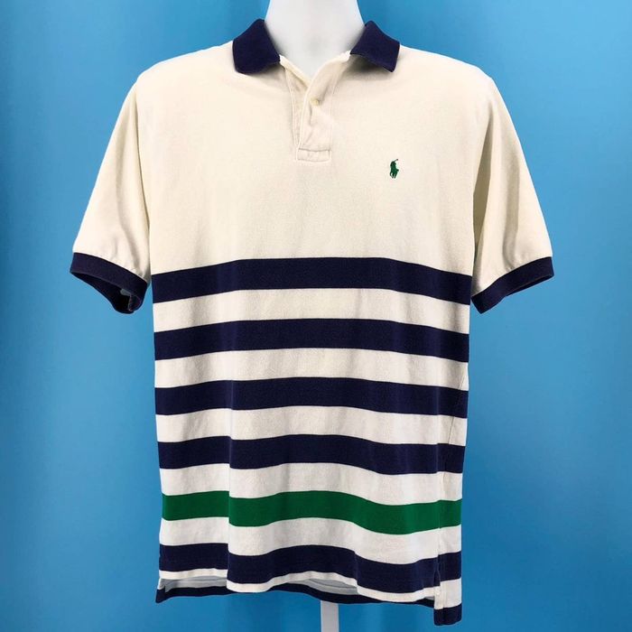 Vintage 90’s Ralph Lauren blue striped long sleeve top