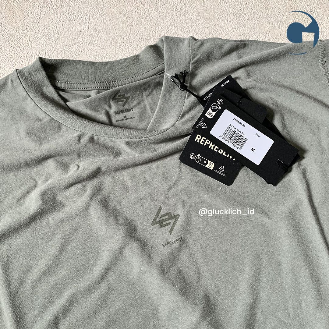Other Represent 247, Oversized Tank in Sage Size US M / EU 48-50 / 2 - 4 Thumbnail