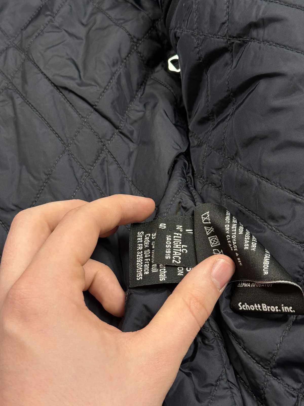 Schott Schott leather jacket patch vintage street wear 2000s Size US S / EU 44-46 / 1 - 8 Thumbnail