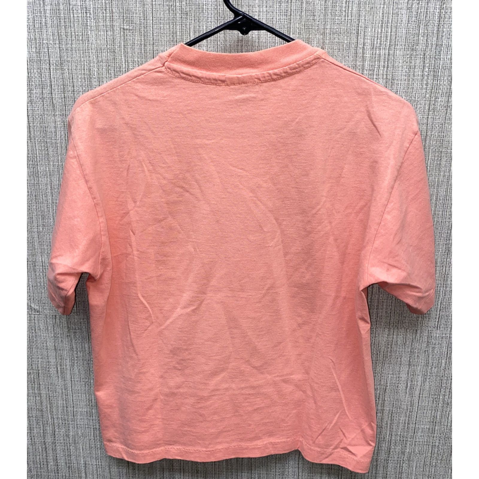 Anvil VINTAGE Anvil Woman's Arizona Short Sleeve T-Shirt M Pink Womens Size M Regular 100% Cotton USA Made Single Stitch Size M / US 6-8 / IT 42-44 - 4 Thumbnail