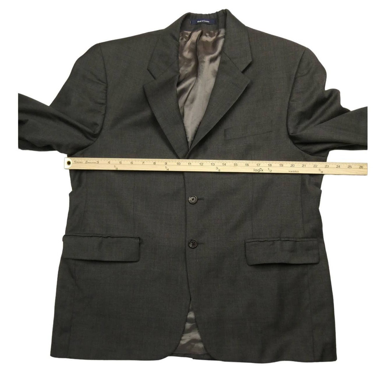 Lauren Ralph Lauren Lauren Ralph Lauren 100% wool sport coat, gray, 46R Size 46R - 3 Thumbnail