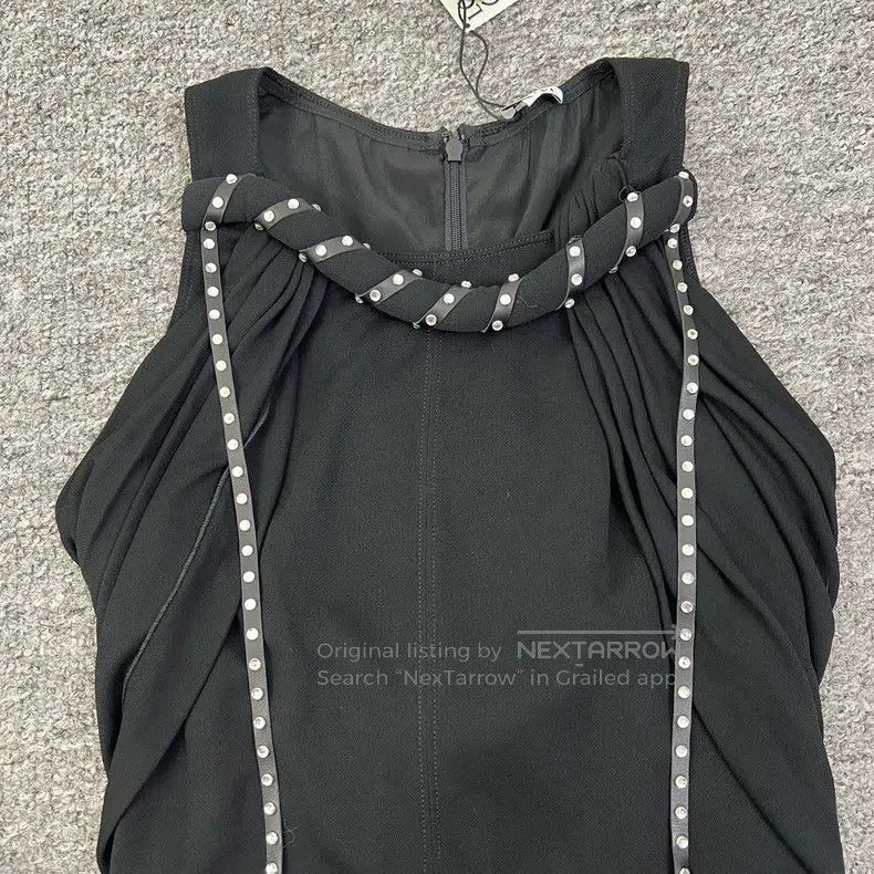 Loewe Loewe Black beaded design vest top Size XS / US 0-2 / IT 36-38 - 5 Thumbnail