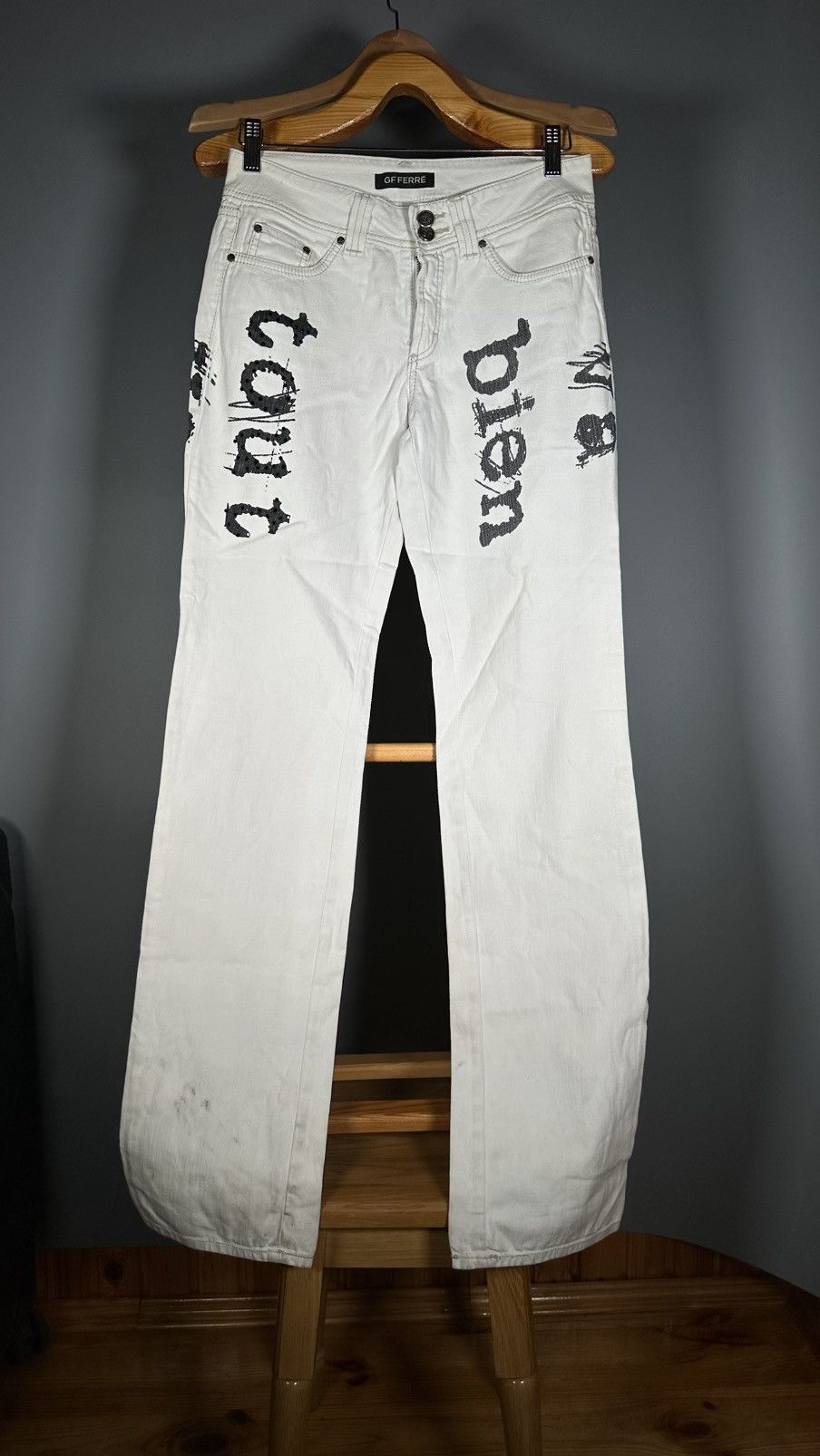 Gianfranco Ferre Gianfranco Ferre denim Jeans 🔥 vntg rare 90s Size 28" / US 6 / IT 42 - 1 Thumbnail