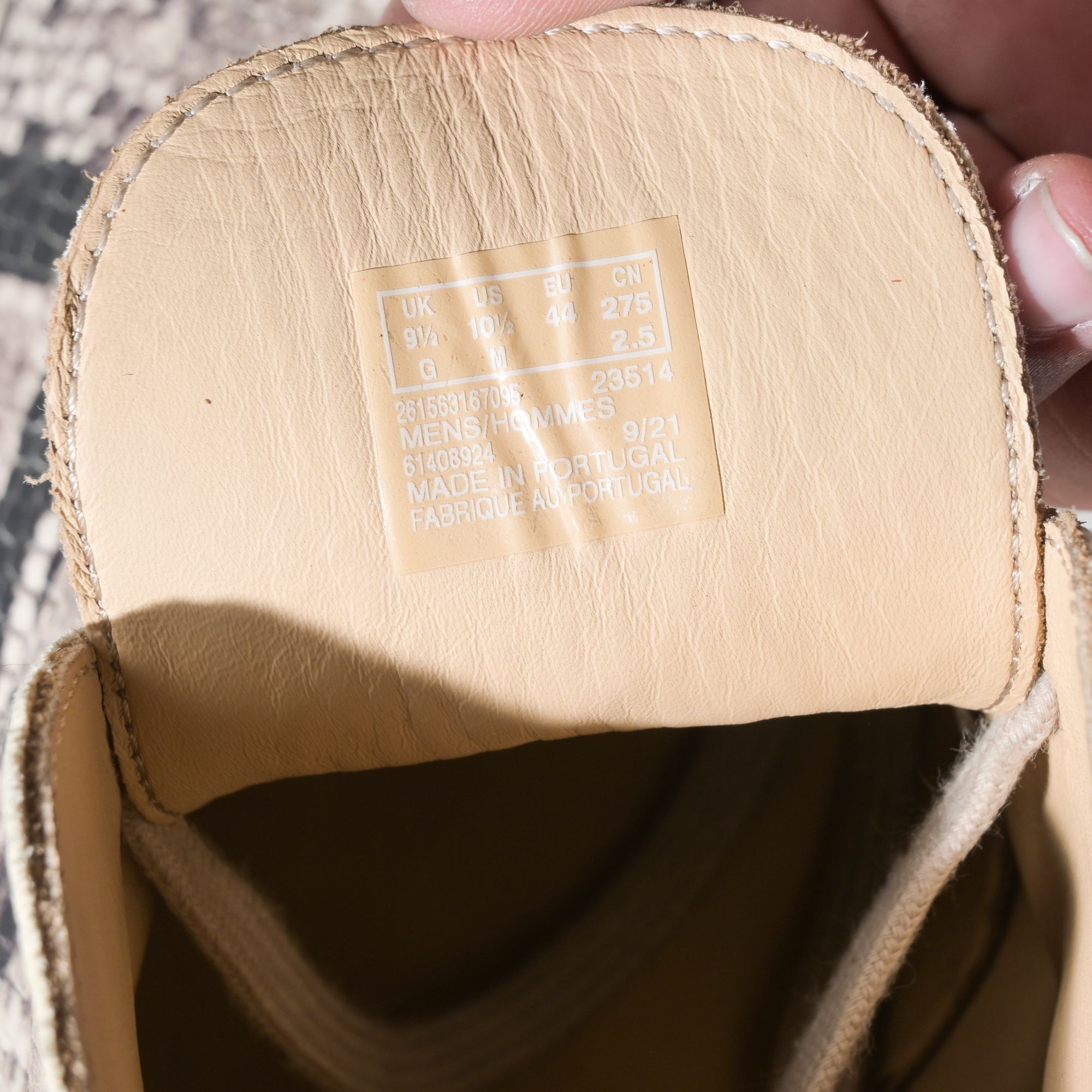 Aime Leon Dore x Clarks Originals Snakeskin Desert Boot Mens