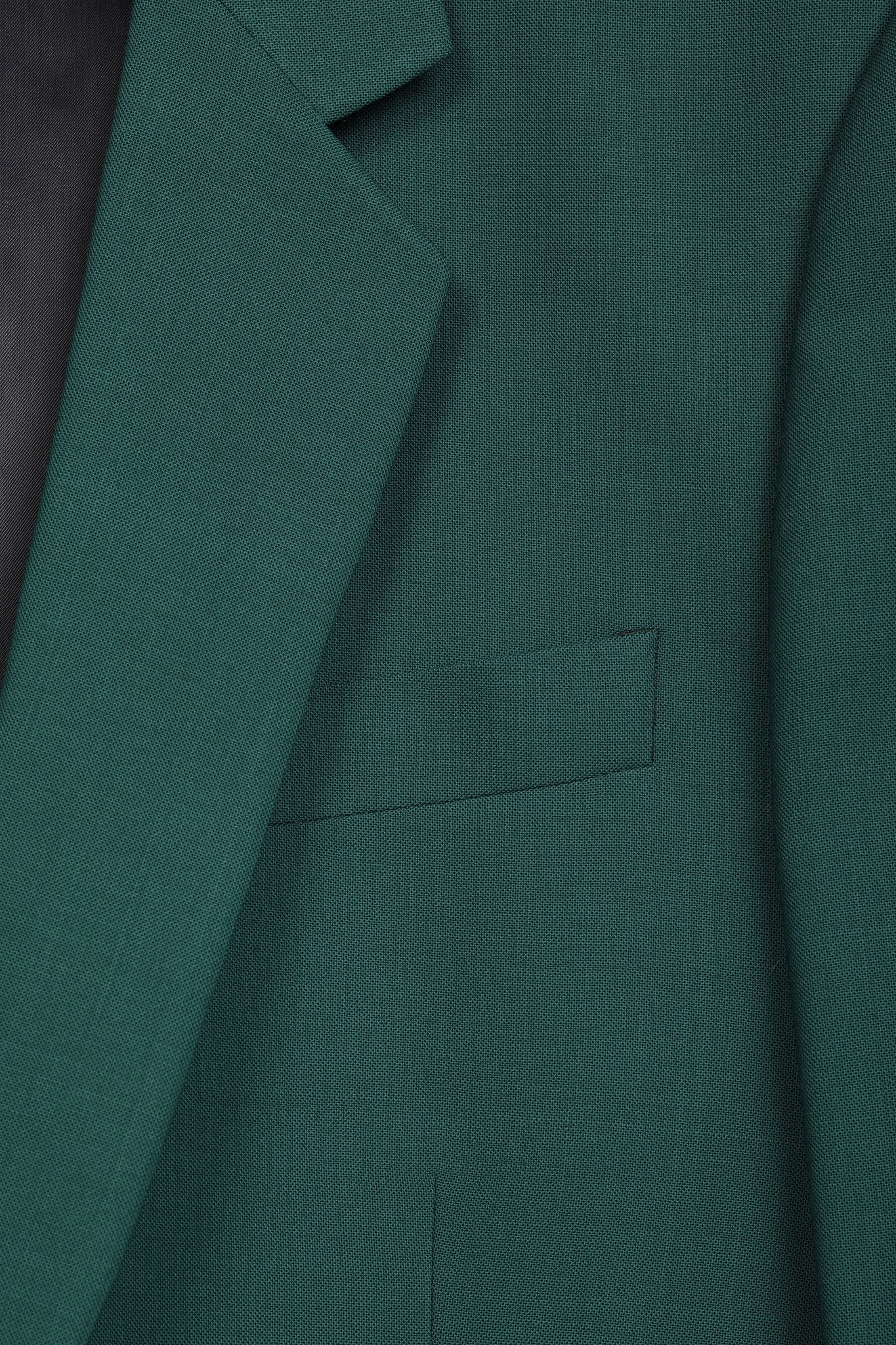 Paul Smith Paul Smith Green Suiting Blazer Jacket Double Vent Size 54L - 6 Thumbnail