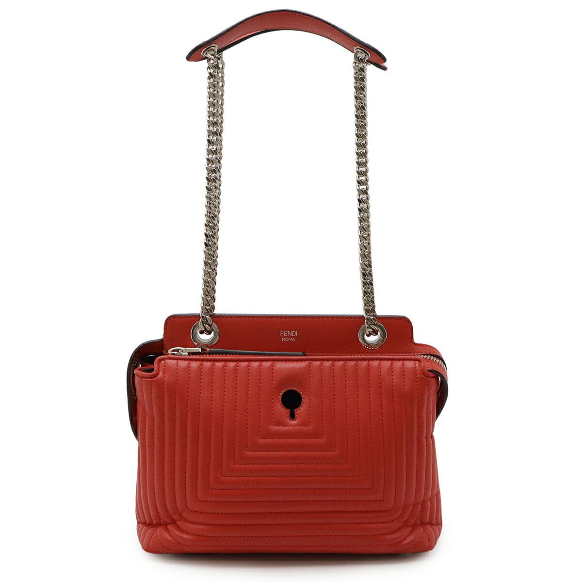 Fendi Fendi Fendi Dotcom Click Leather 2way Shoulder Bag Leather Shoulder Bag 8BN299 DUTY FREE for USA Size ONE SIZE - 1 Thumbnail