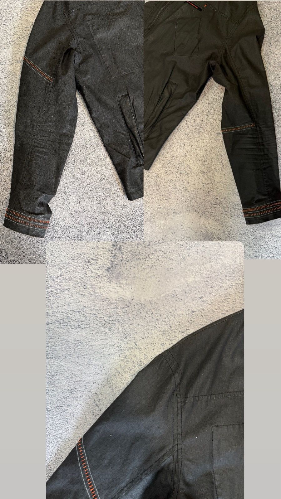 Diesel Vintage Diesel "Le Speed Freak" Jacket Archive Biker Linen Size US L / EU 52-54 / 3 - 23 Thumbnail